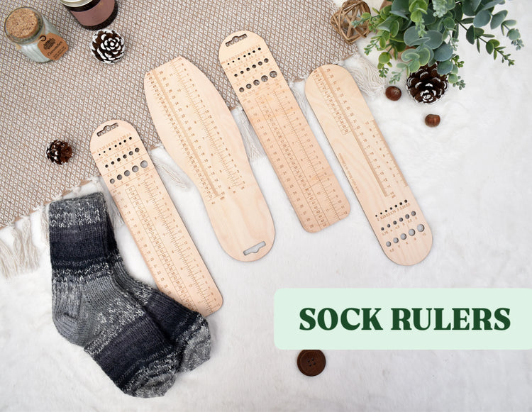 Sock rulers
