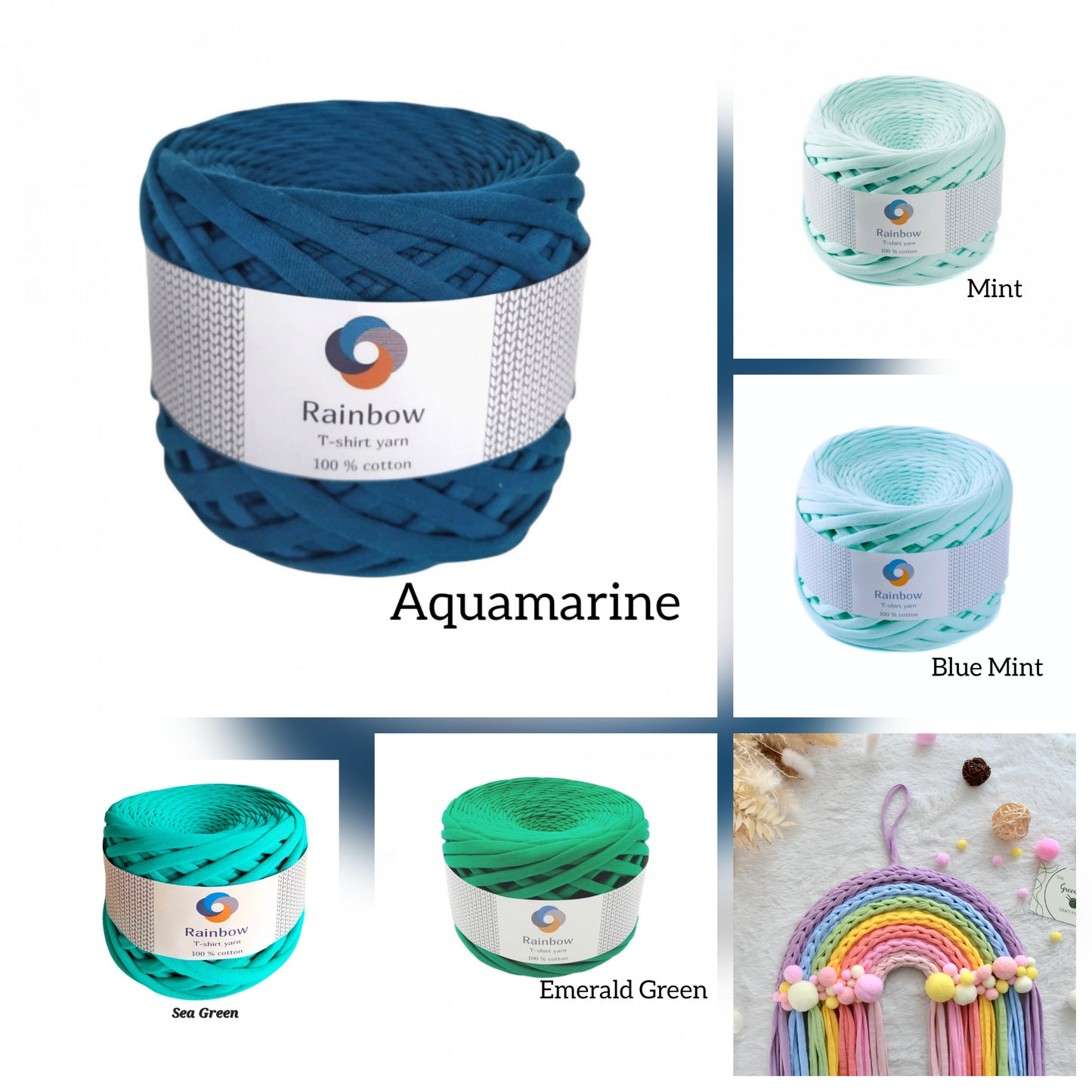 T-shirt Yarn - 50 m 7-9 mm thickness
