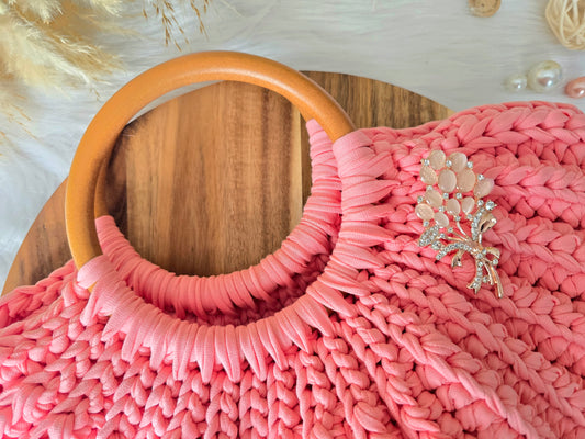 Learn to crochet Gemma Shell bag workshop on Wednesday September 16th 1pm-5pm
