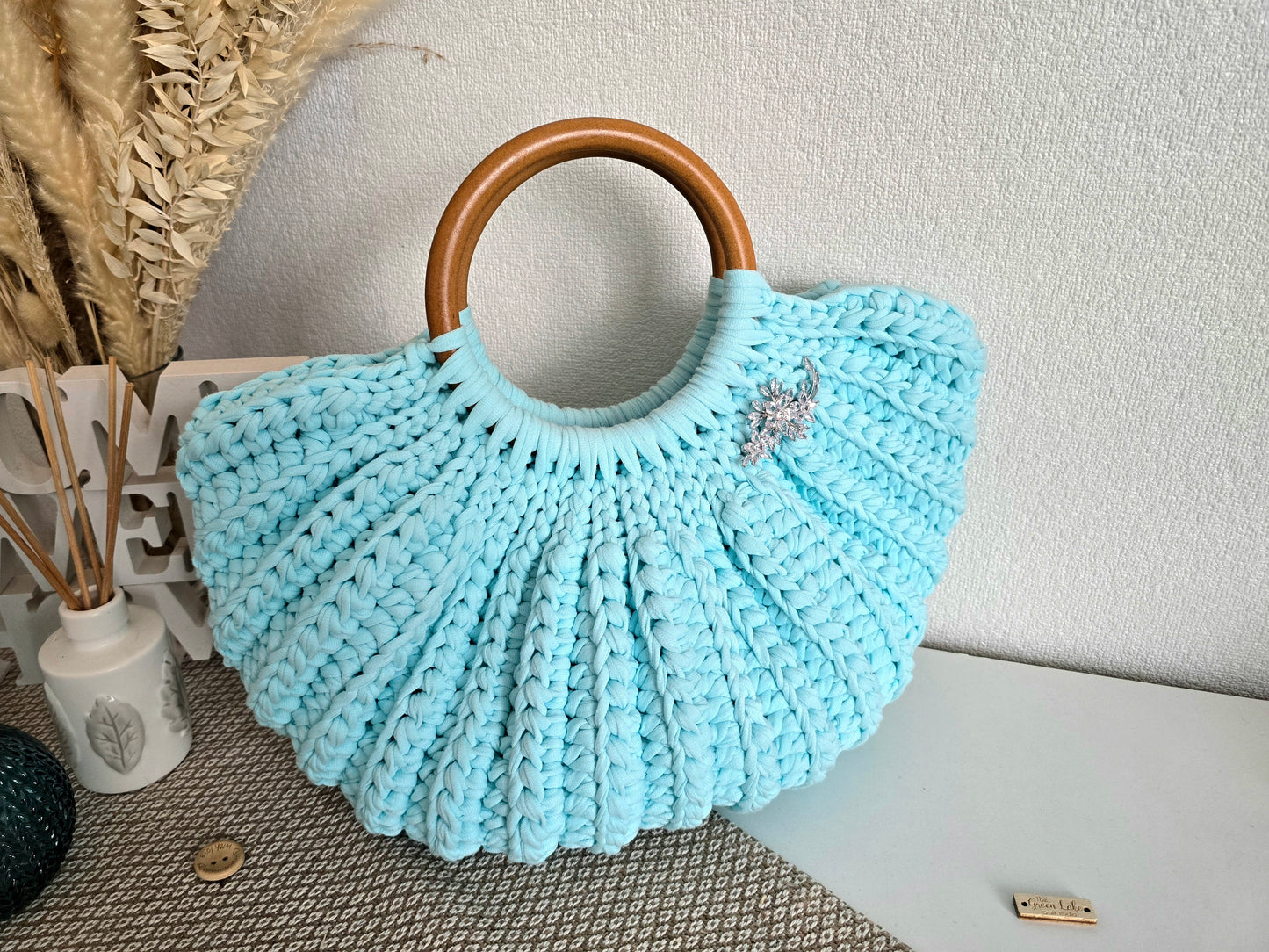 Crochet Gemma Shell Bag Kit: Beginner Friendly