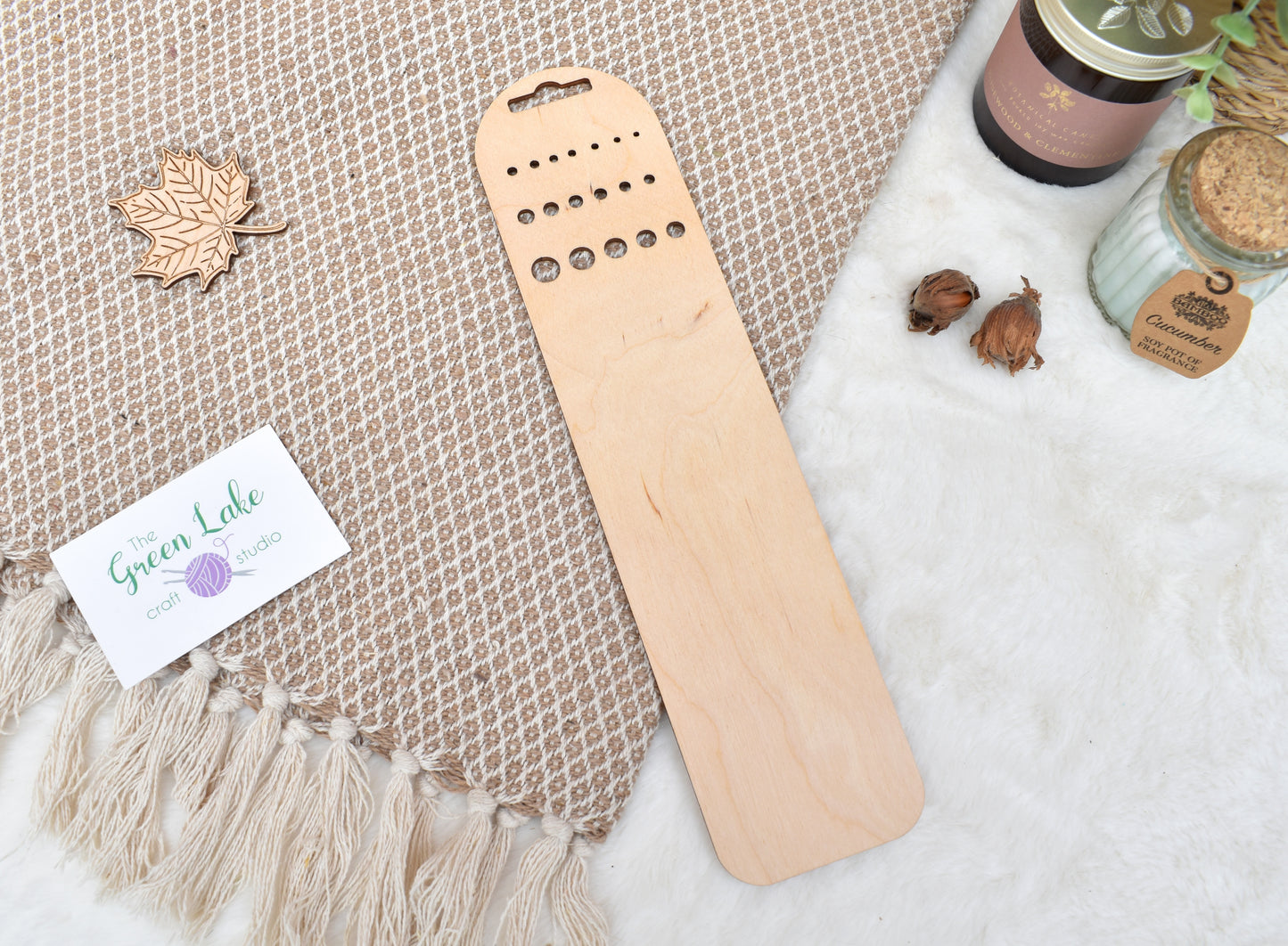 Wooden sock ruler N2 US sizes