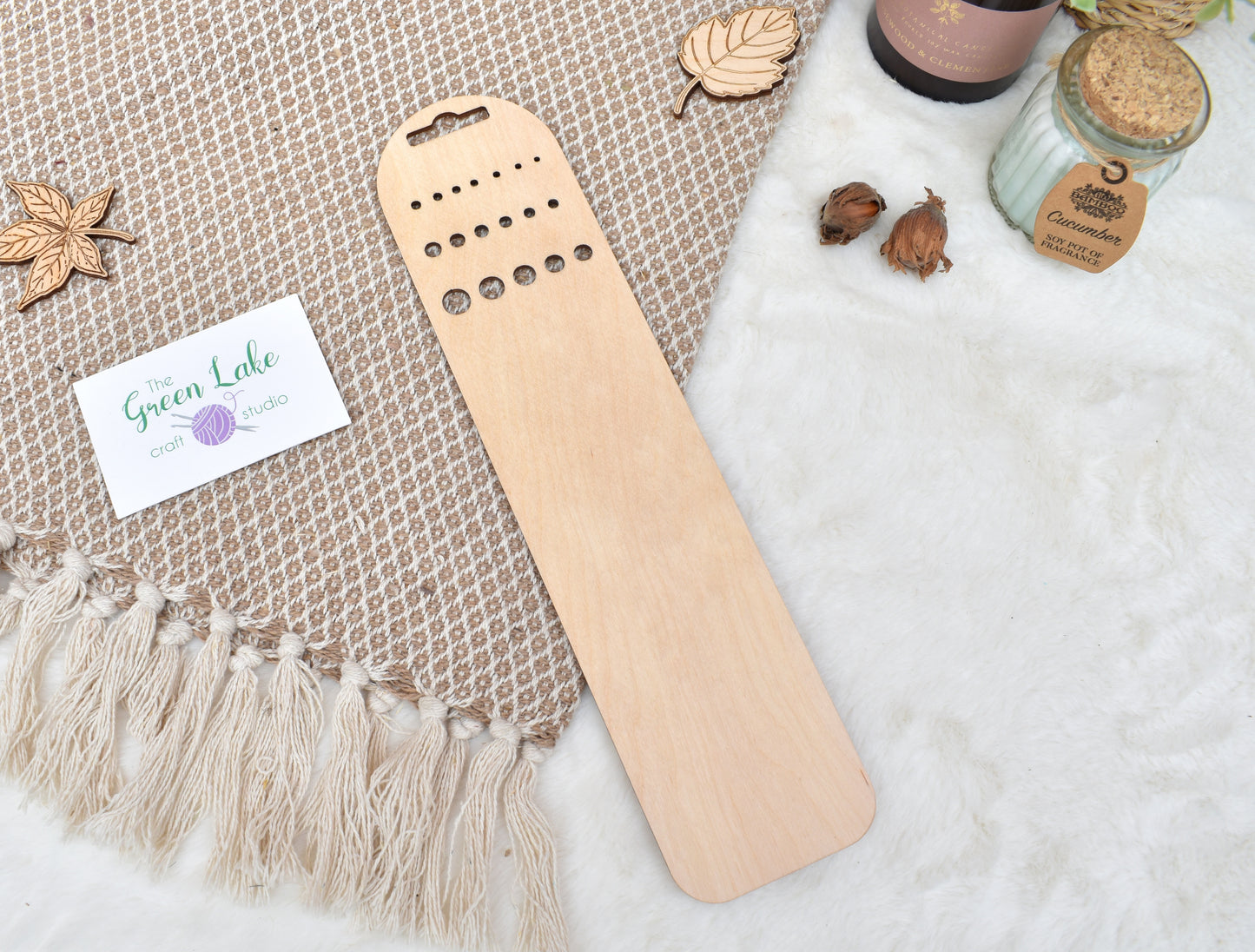 Wooden sock ruler N3 UK