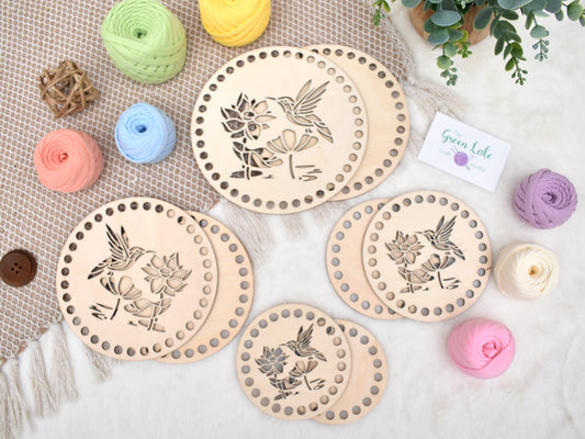 Wooden base Bird Design