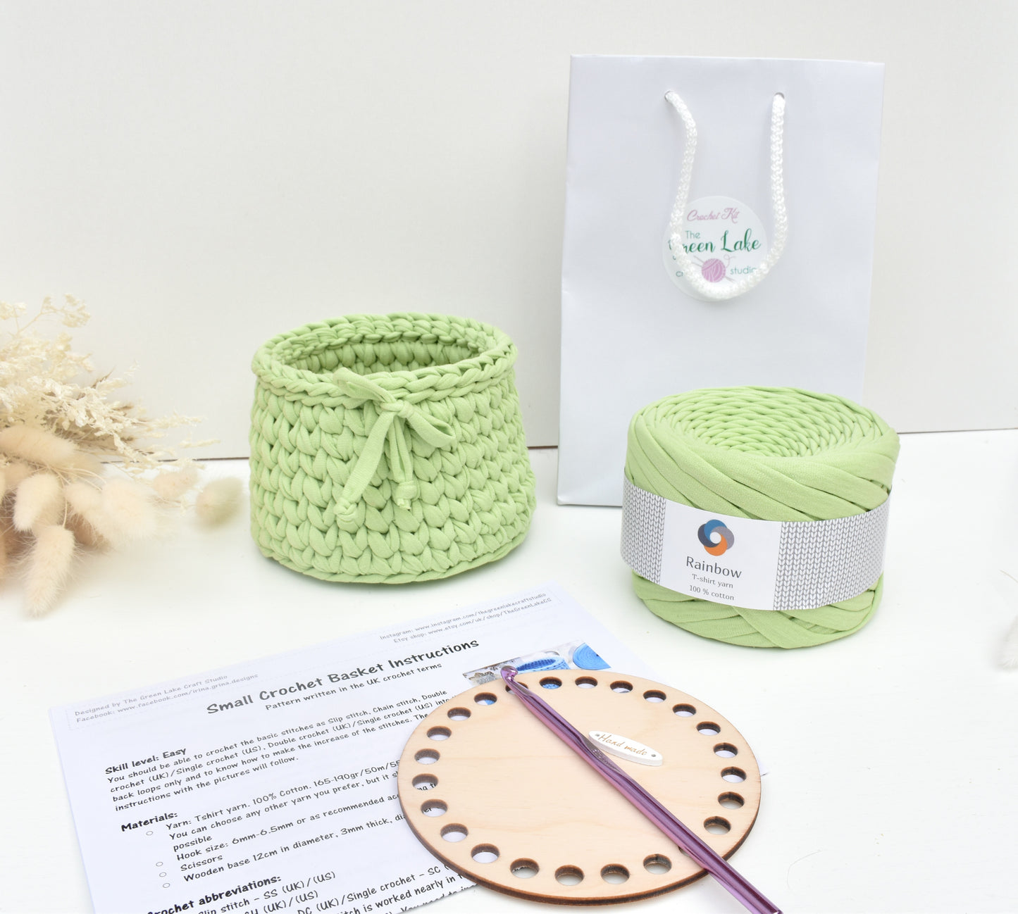 Introduction to the Tshirt yarn Make a small crochet basket Saturday 27th September 2pm-4pm