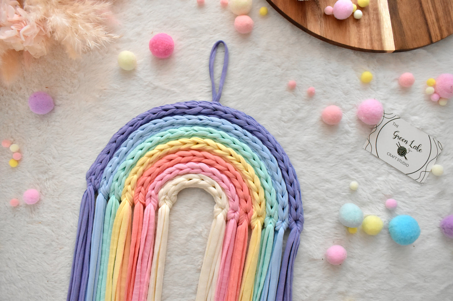 Rainbow Crochet Kit Blue colours