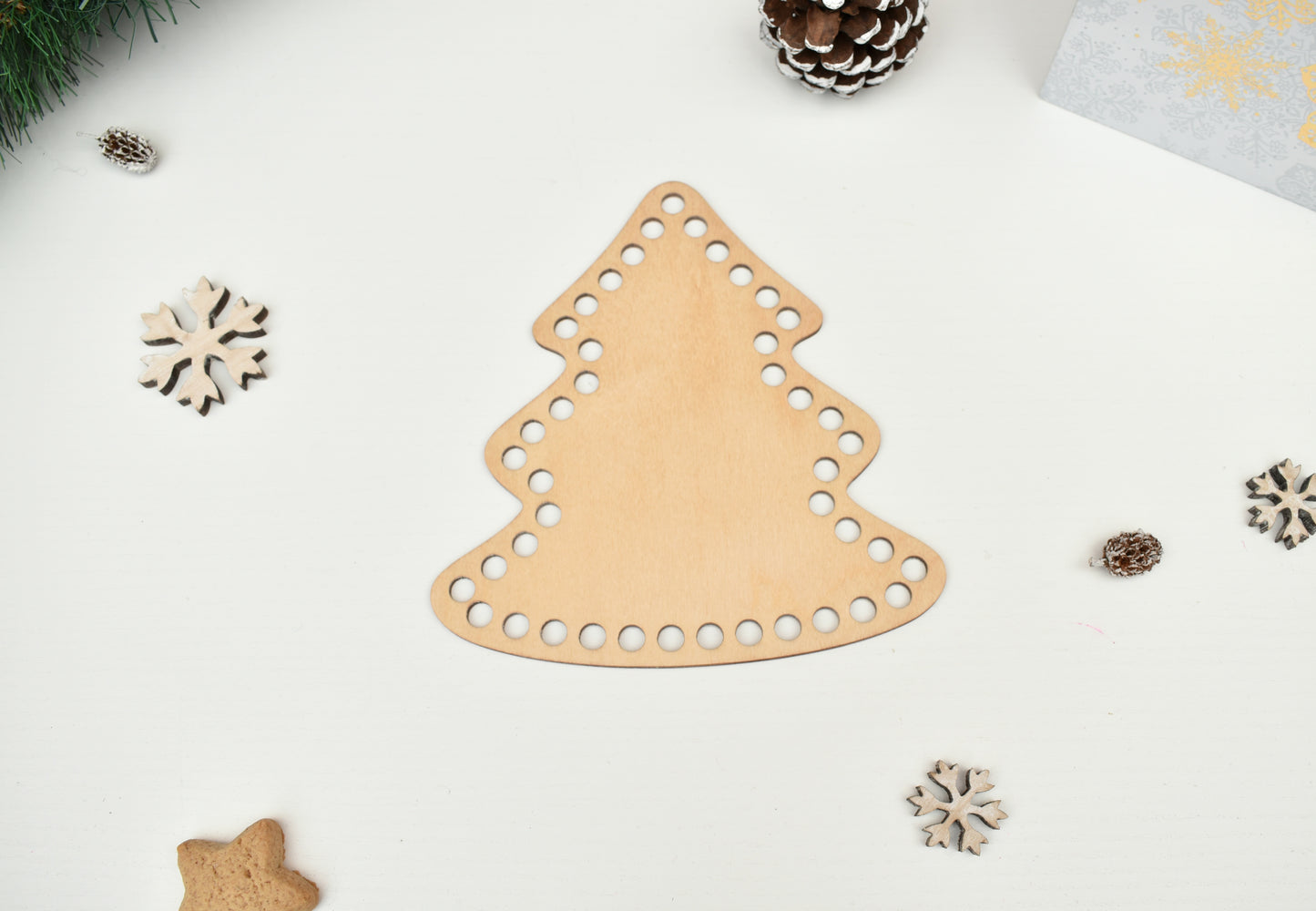 Christmas tree wooden base