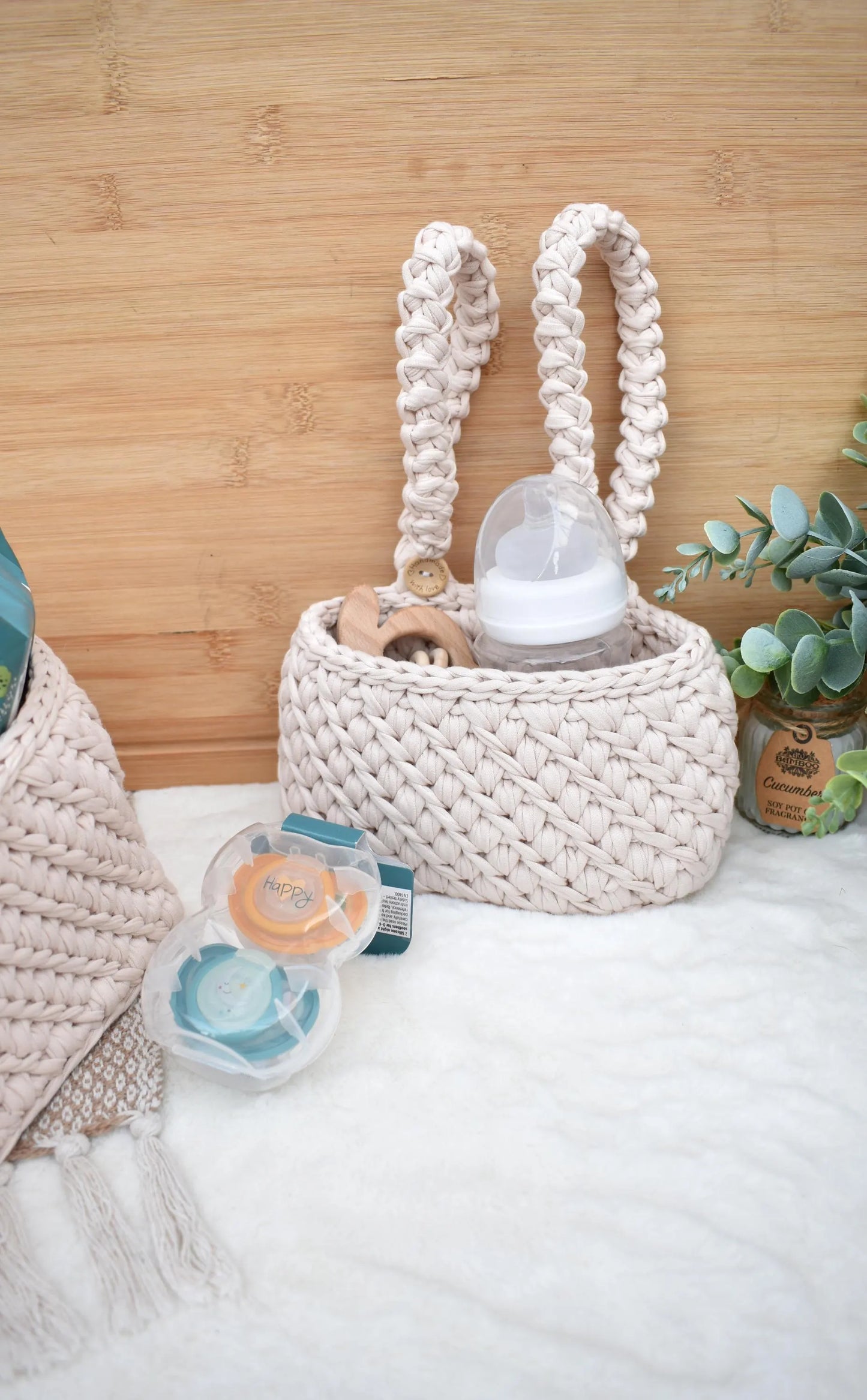 Set of 2 nursery baskets