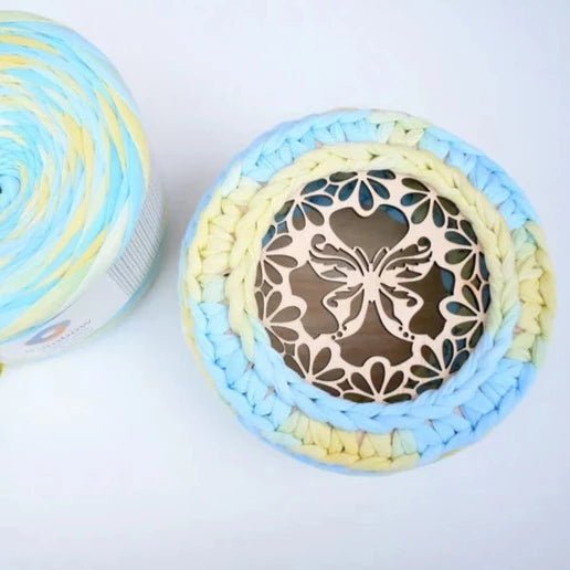 Wooden base Butterfly Design
