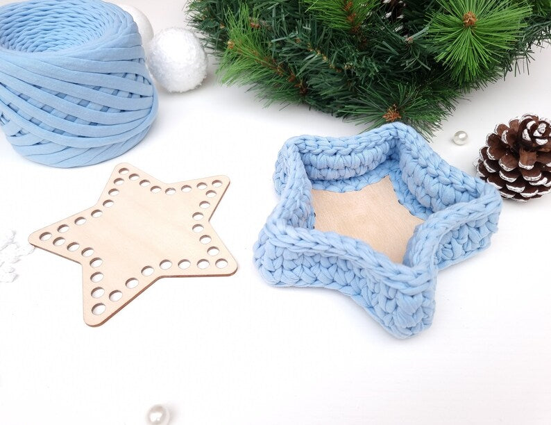 Star Wooden Base