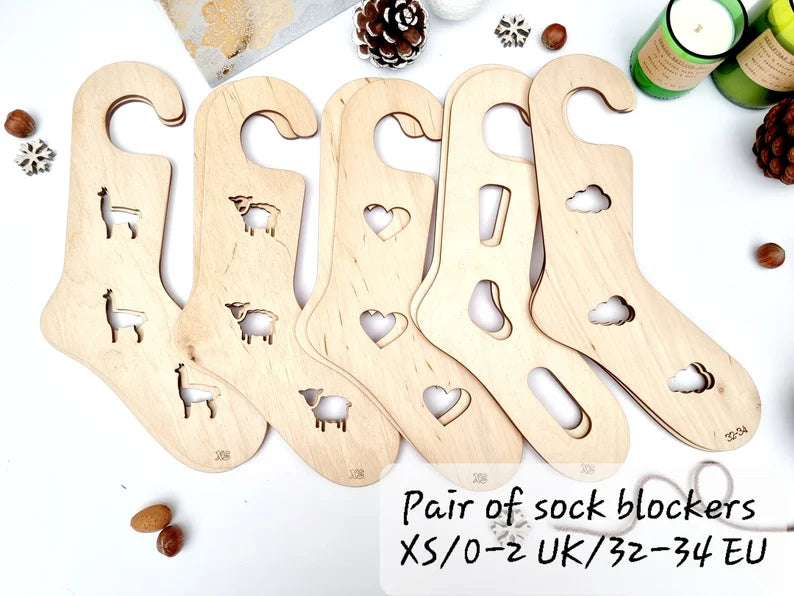 Sock blockers Size XS/0-2 UK/32-34 EU