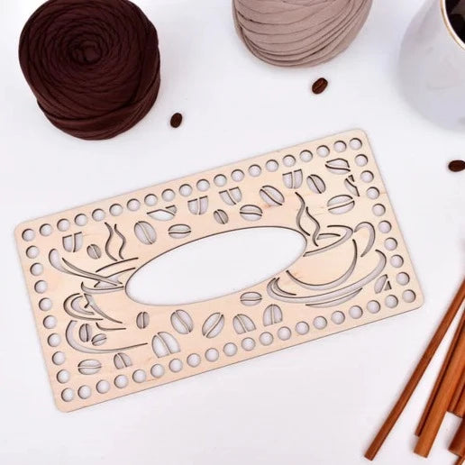 Tissue Box Wooden Base