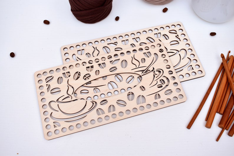 Tissue Box Wooden Base