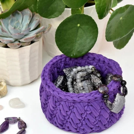 Small Crochet Basket
