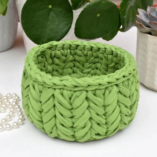 Small Crochet Basket