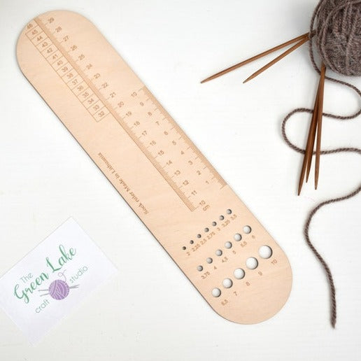 Wooden Sock Ruler N1 EU