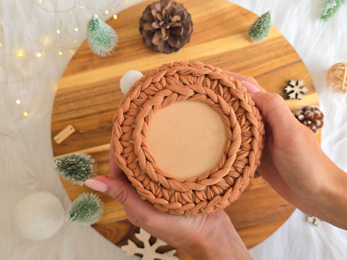 PDF Reindeer Storage Basket Tutorial