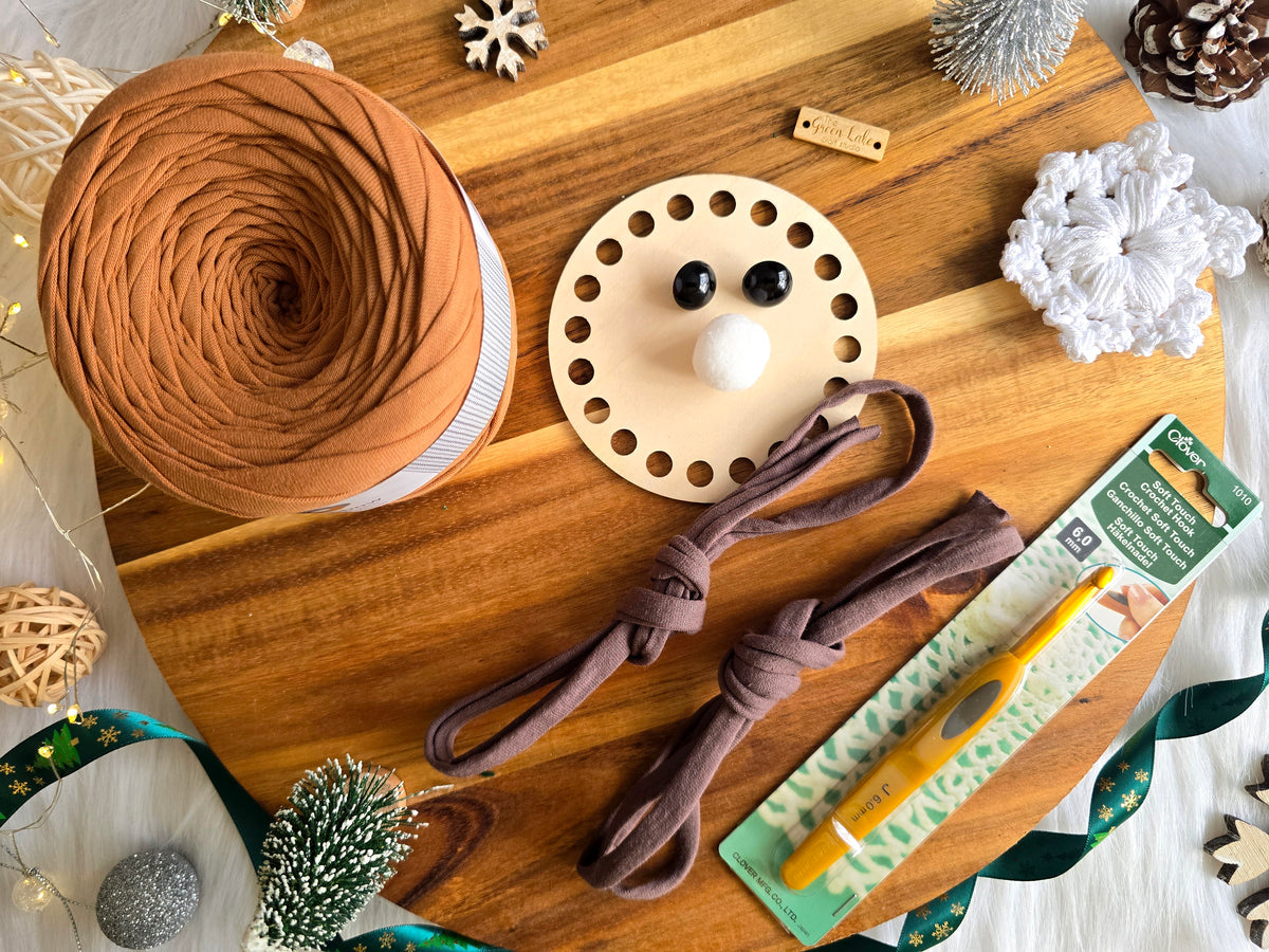PDF Reindeer Storage Basket Tutorial