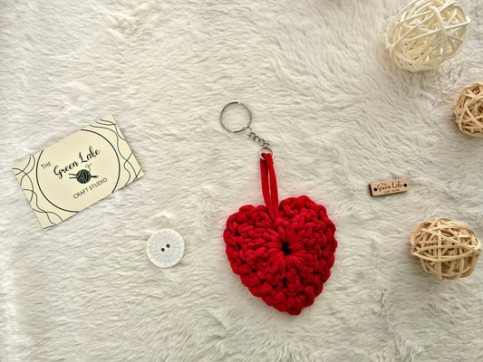 Heart keyring