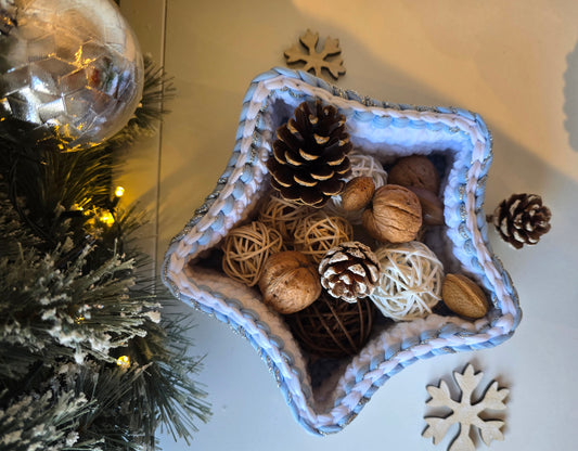 Christmas Star storage basket