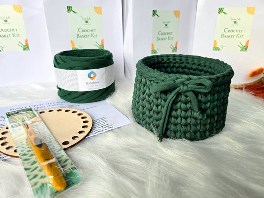 Introduction to the Tshirt yarn Make a small crochet basket Friday 20th March 6pm-8pm