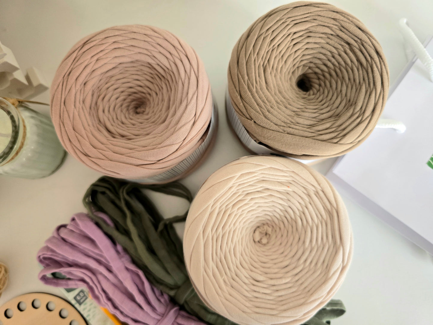 Tulip Crochet Basket DIY Kit