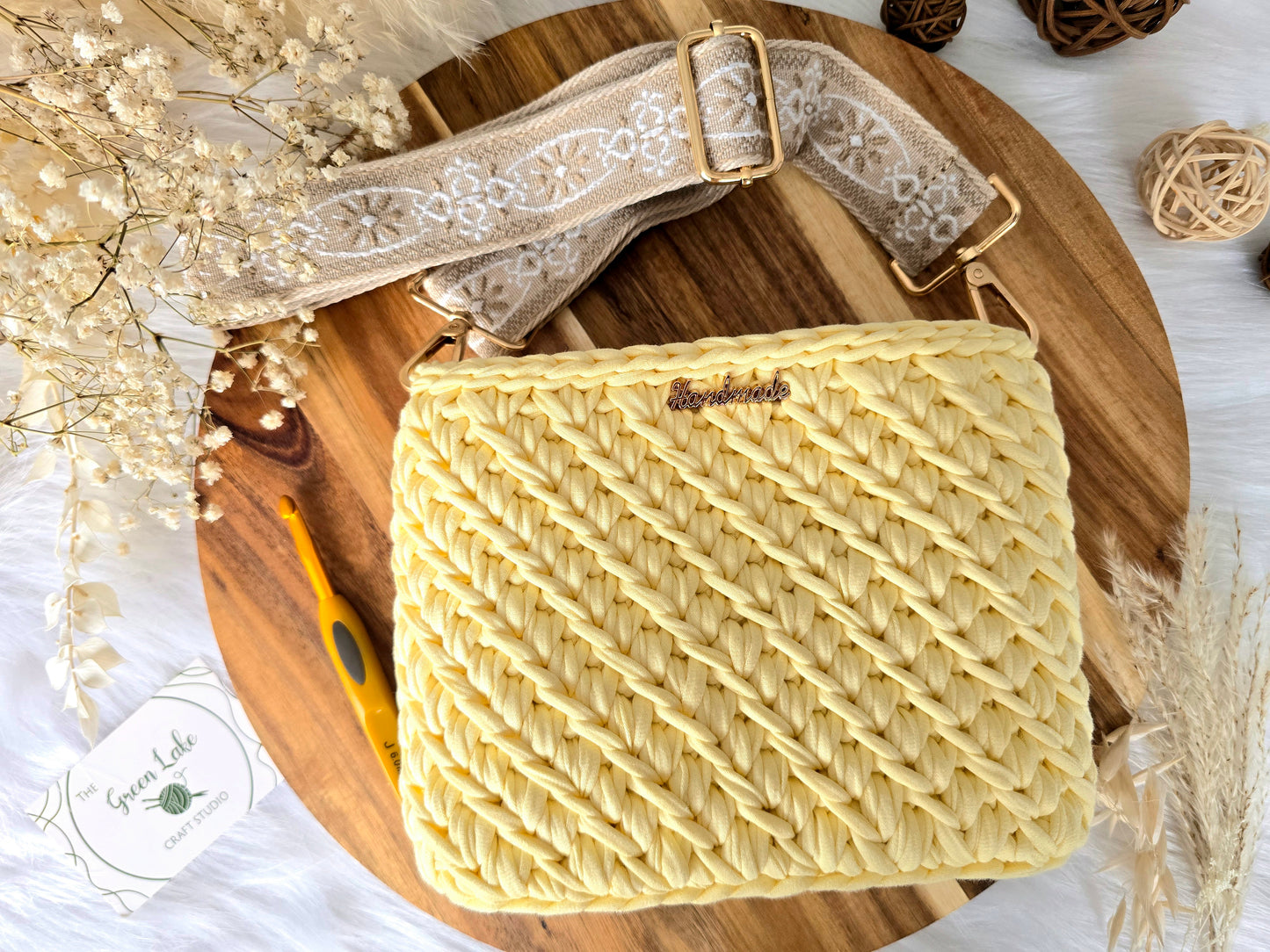 Learn to crochet Michella mini bag workshop Saturday 13th June 1pm-4pm