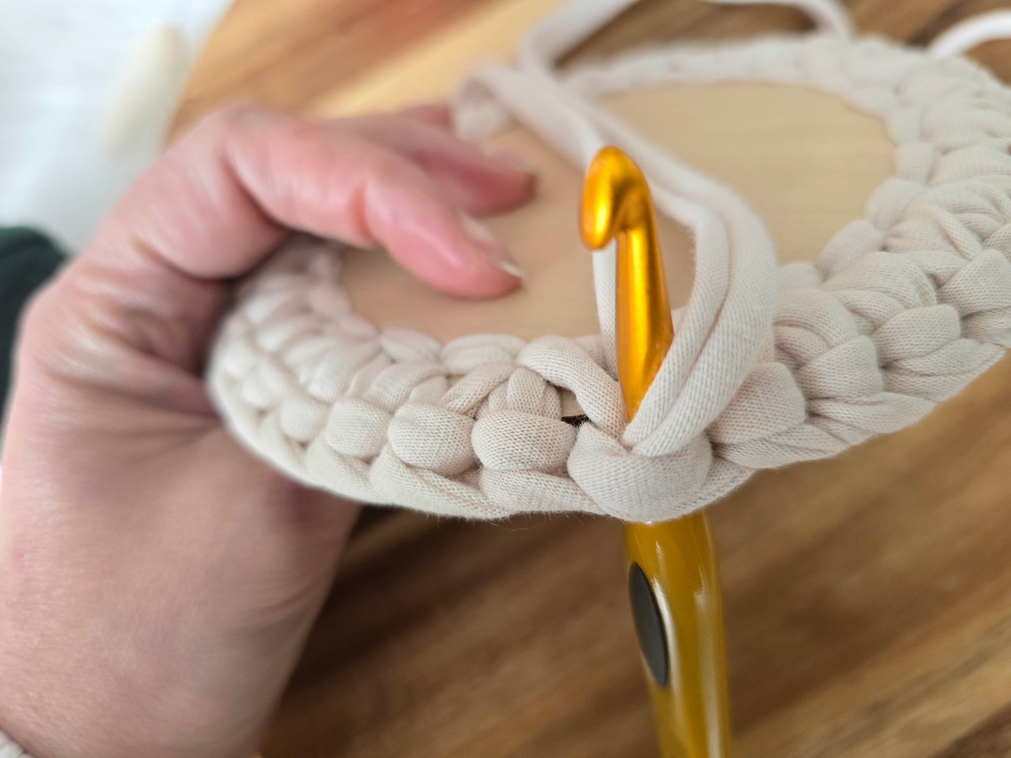 Rose Crochet Basket PDF Pattern