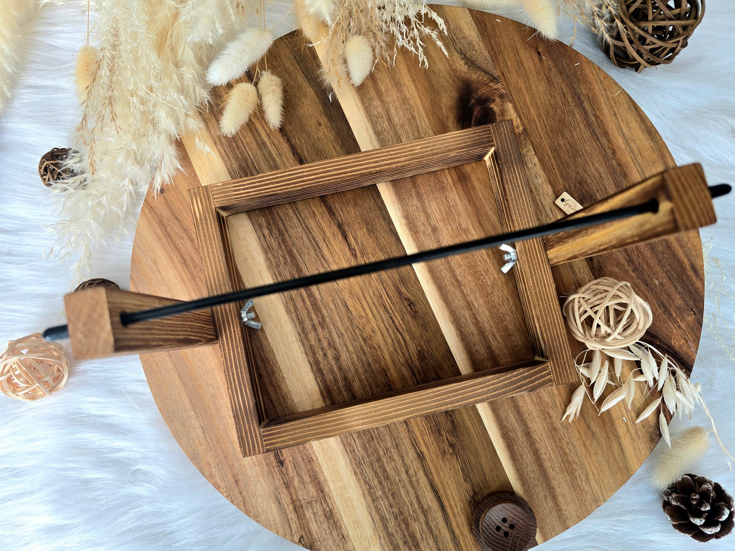 Wooden yarn holder Large