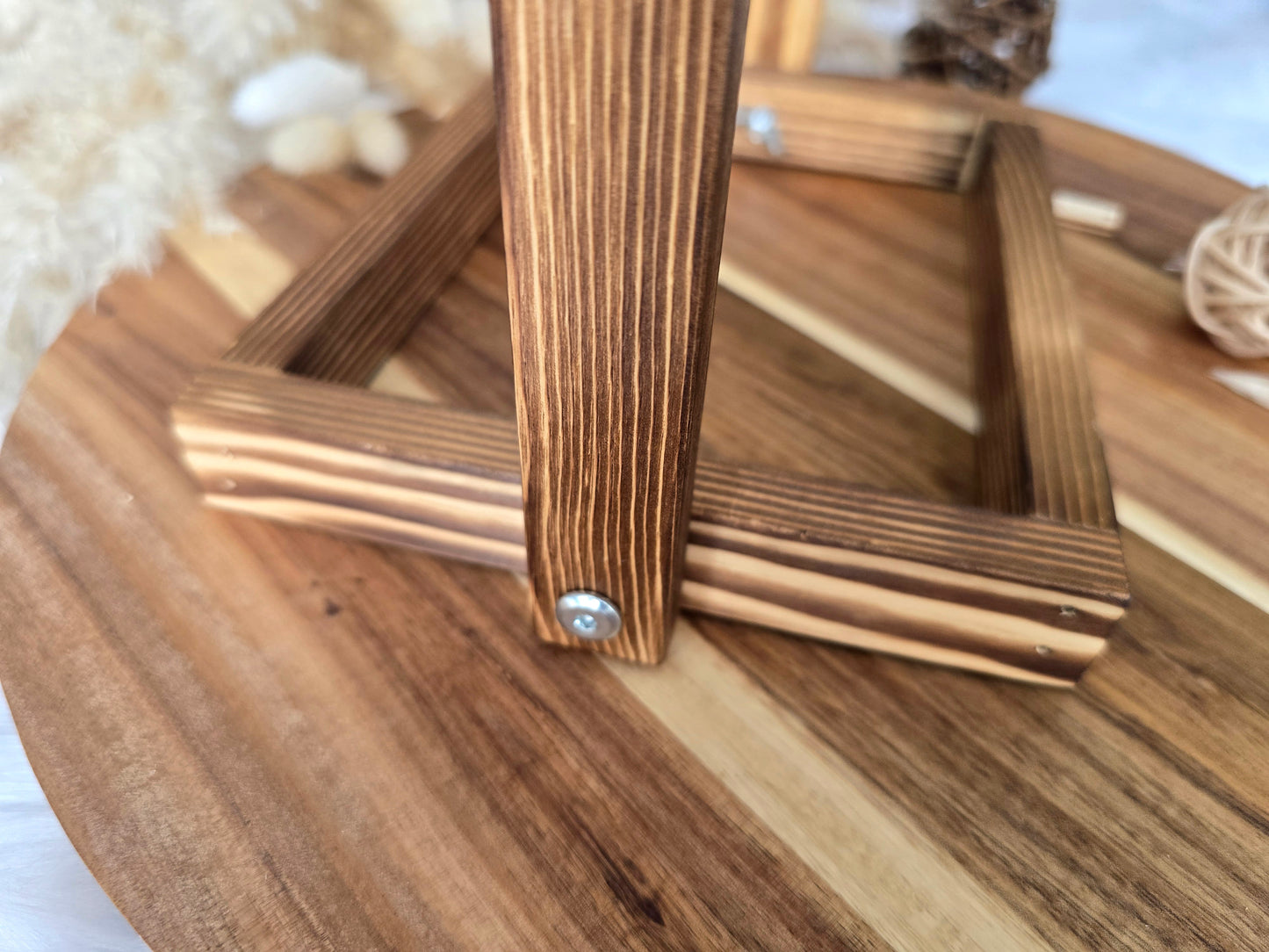 Wooden yarn holder Large