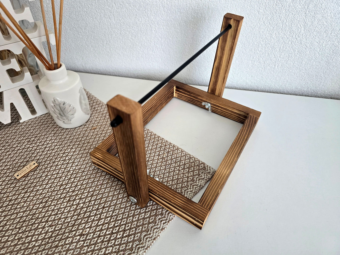 Wooden yarn holder Large