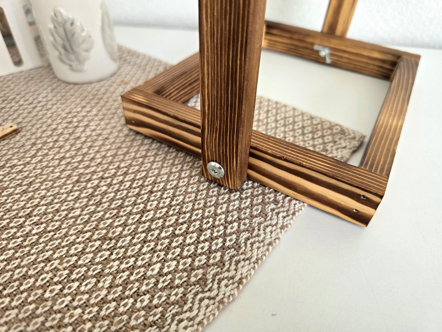 Wooden yarn holder Large