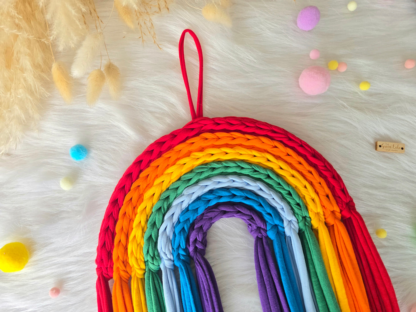 Rainbow Crochet Kit Traditional colours