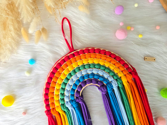 Rainbow Crochet Kit Traditional colours