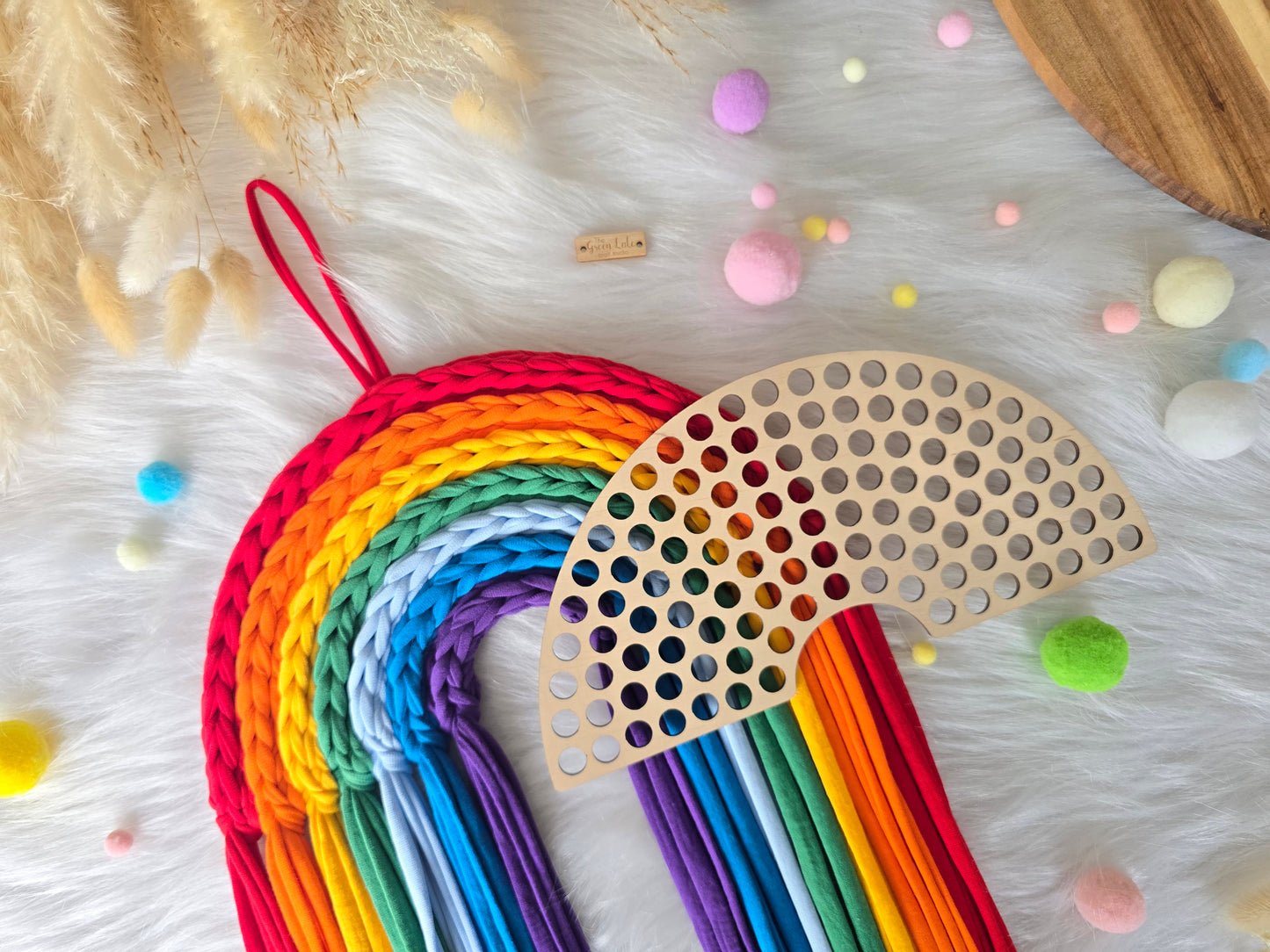 Rainbow Crochet Kit Traditional colours