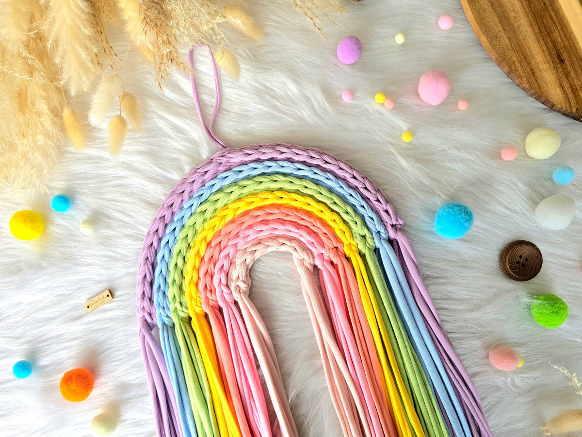 Rainbow Crochet Kit Bright colours