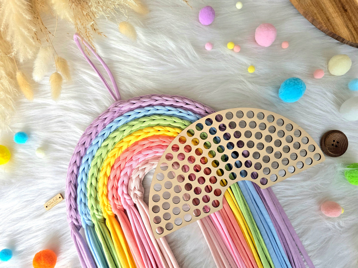 Rainbow Crochet Kit Bright colours