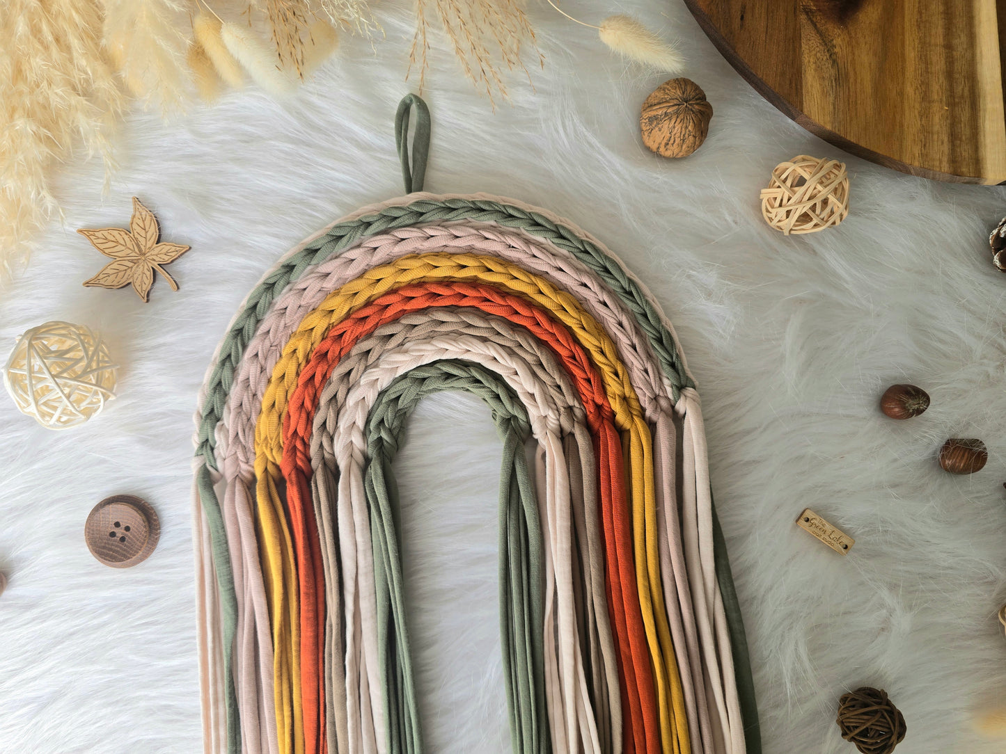 Rainbow Crochet Kit Woodland colours