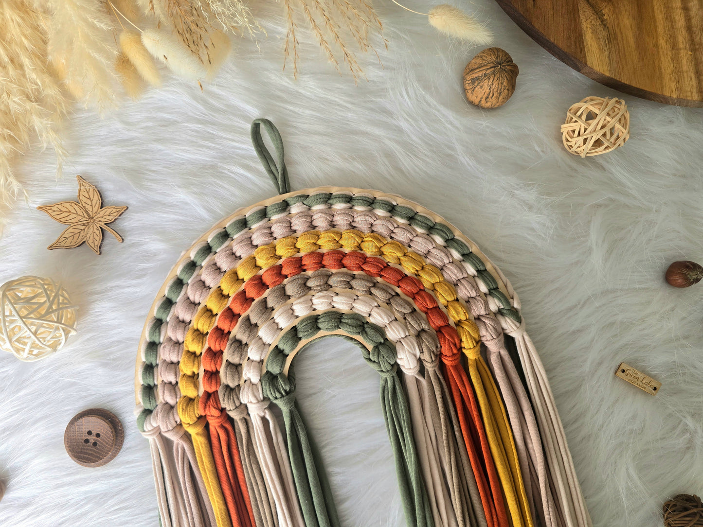 Rainbow Crochet Kit Woodland colours