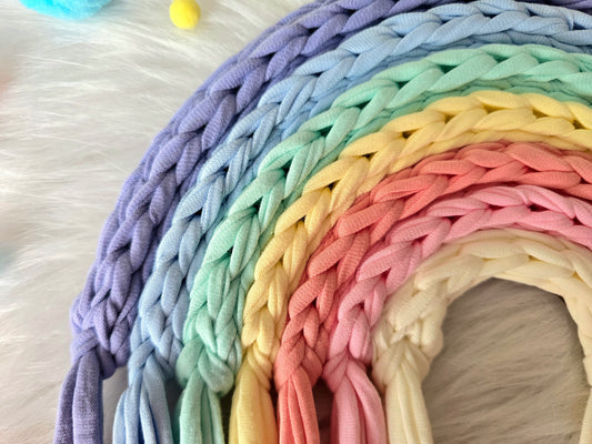 Rainbow Crochet Kit Spring vibes colours