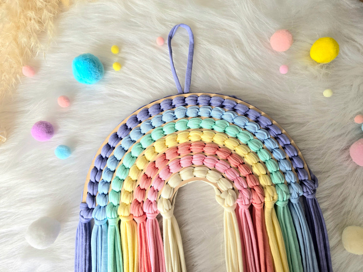 Rainbow Crochet Kit Spring vibes colours