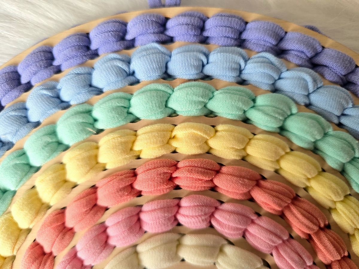 Rainbow Crochet Kit Spring vibes colours