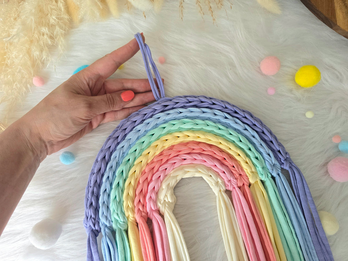 Rainbow Crochet Kit Spring vibes colours
