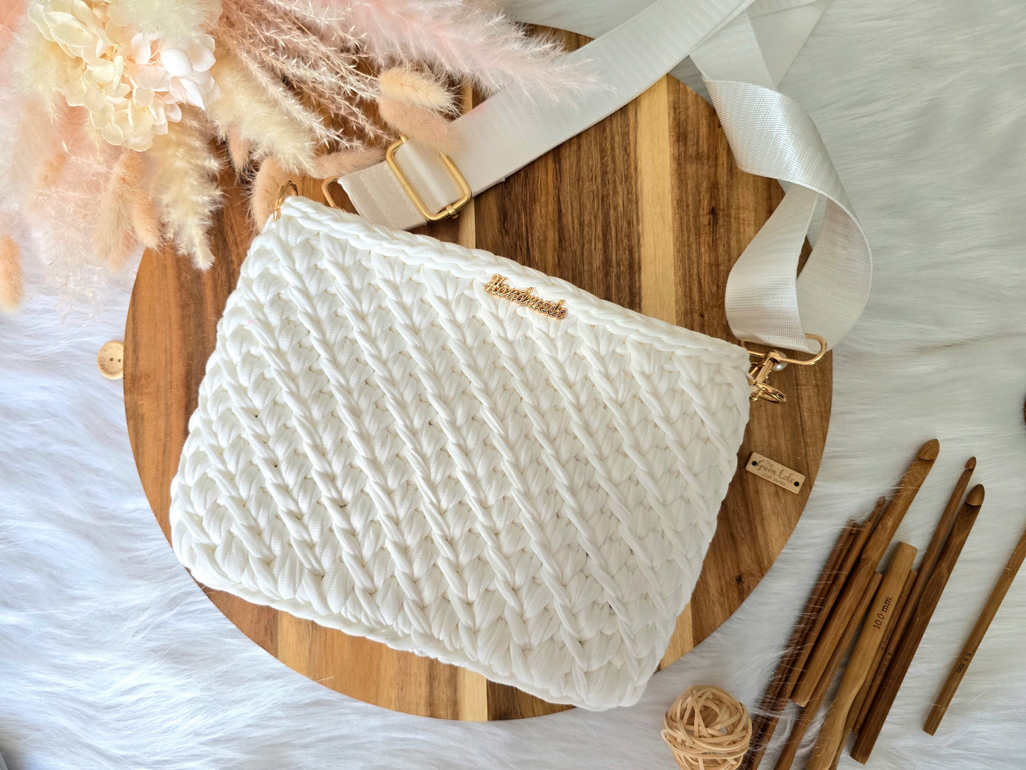 Oval bag bases 18x5cm Faux leather