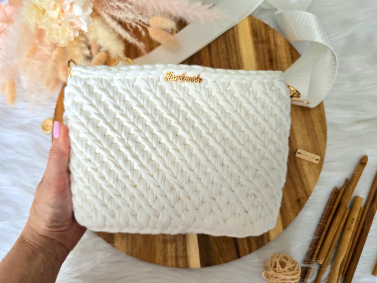 Oval bag bases 18x5cm Faux leather