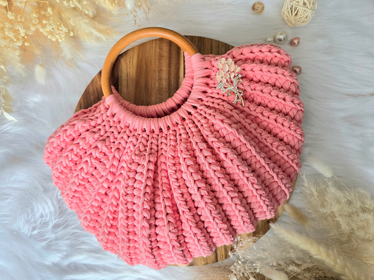 Learn to crochet Gemma Shell bag workshop on Wednesday September 16th 1pm-5pm