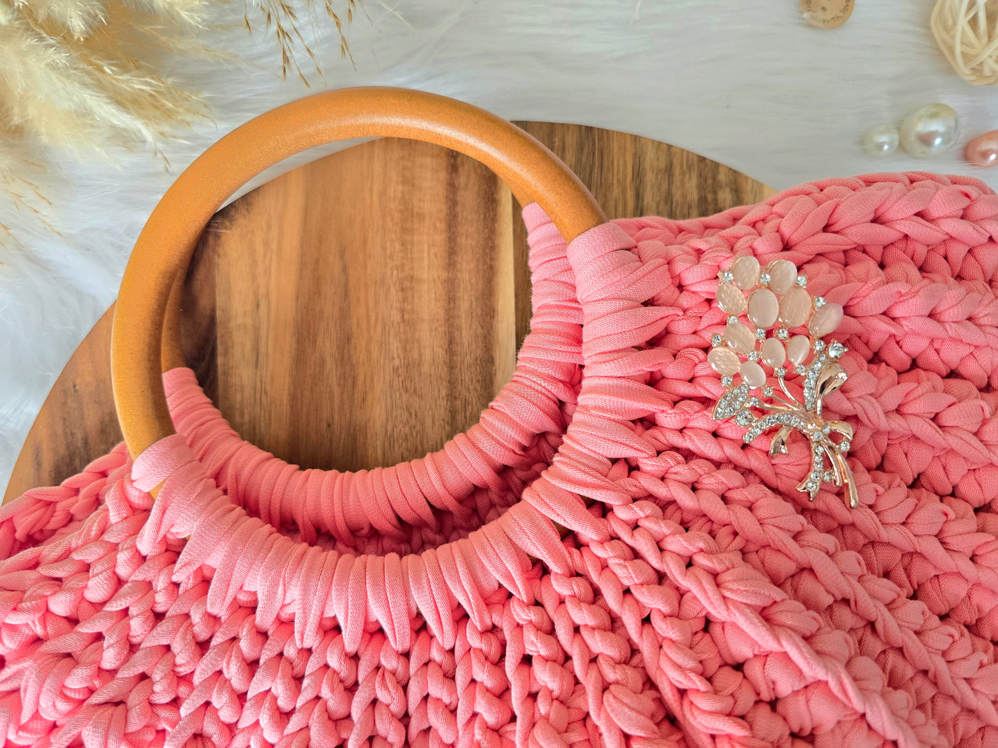 Learn to crochet Gemma Shell bag workshop on Wednesday September 16th 1pm-5pm