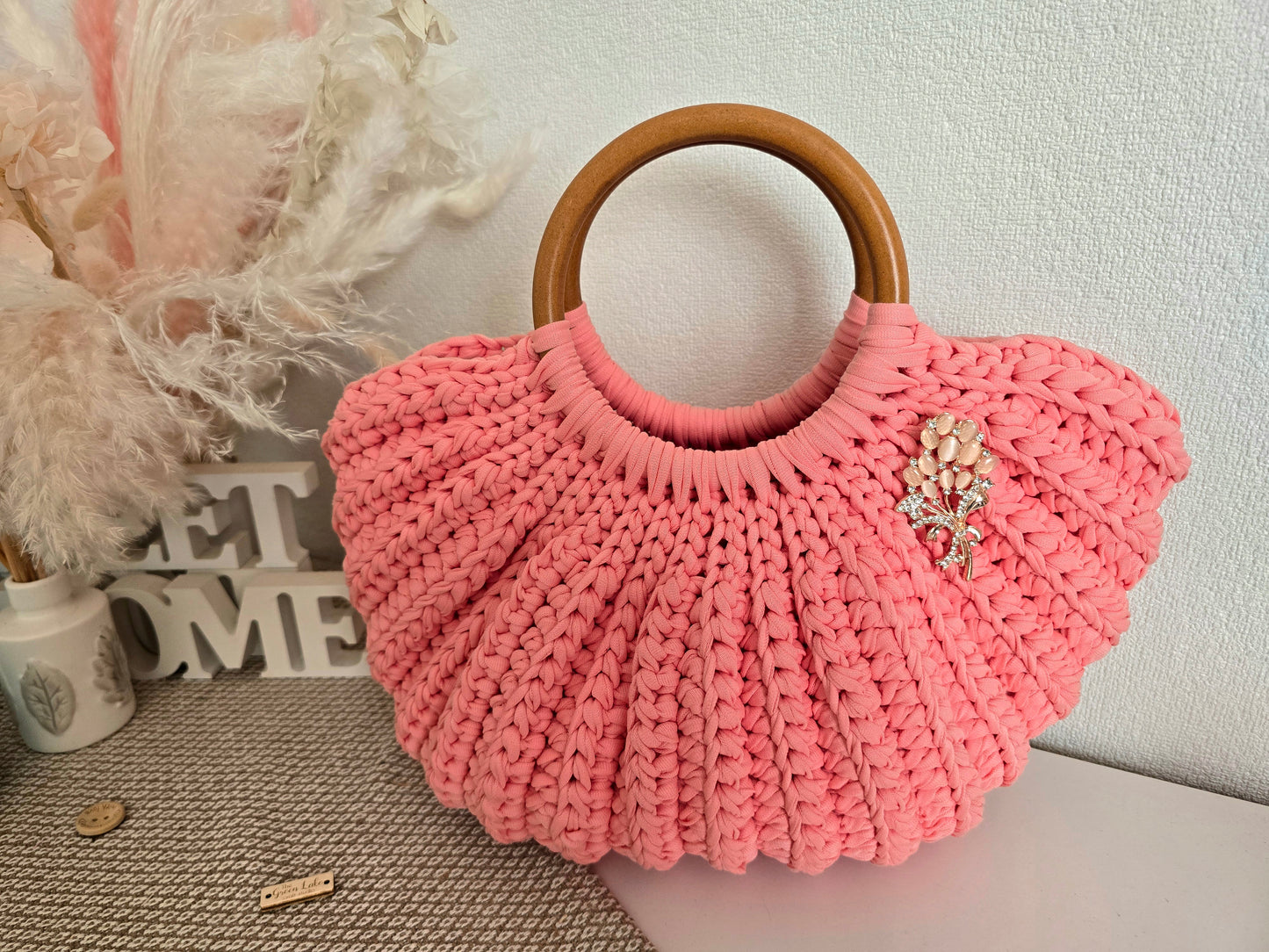 Learn to crochet Gemma Shell bag workshop on Wednesday September 16th 1pm-5pm