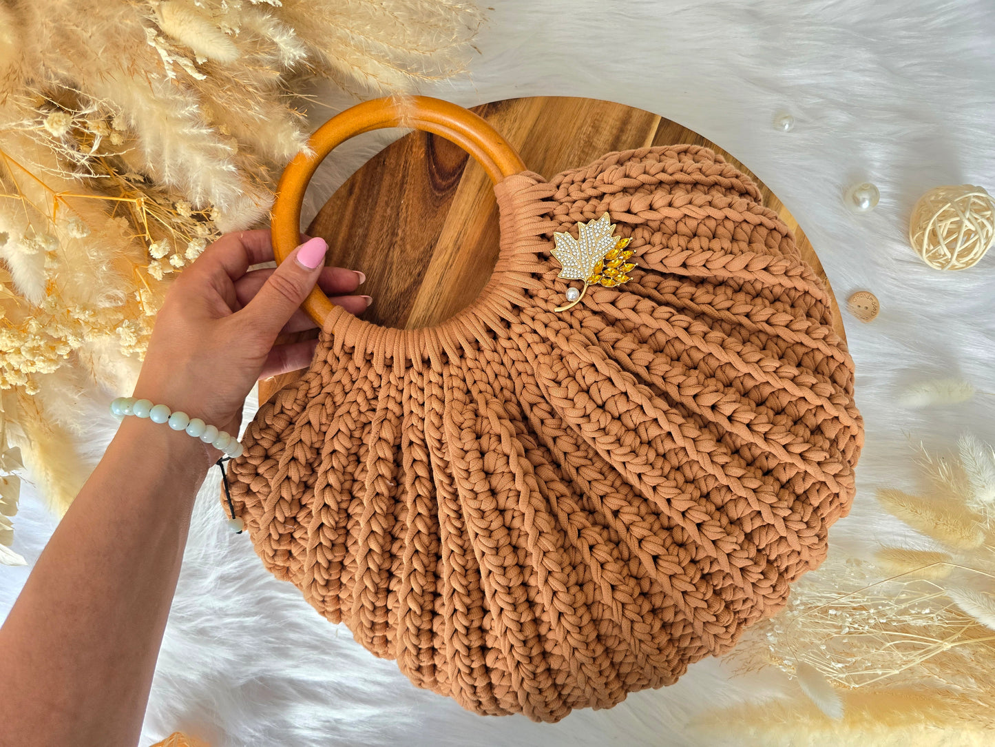 Learn to crochet Gemma Shell bag workshop on Wednesday September 16th 1pm-5pm
