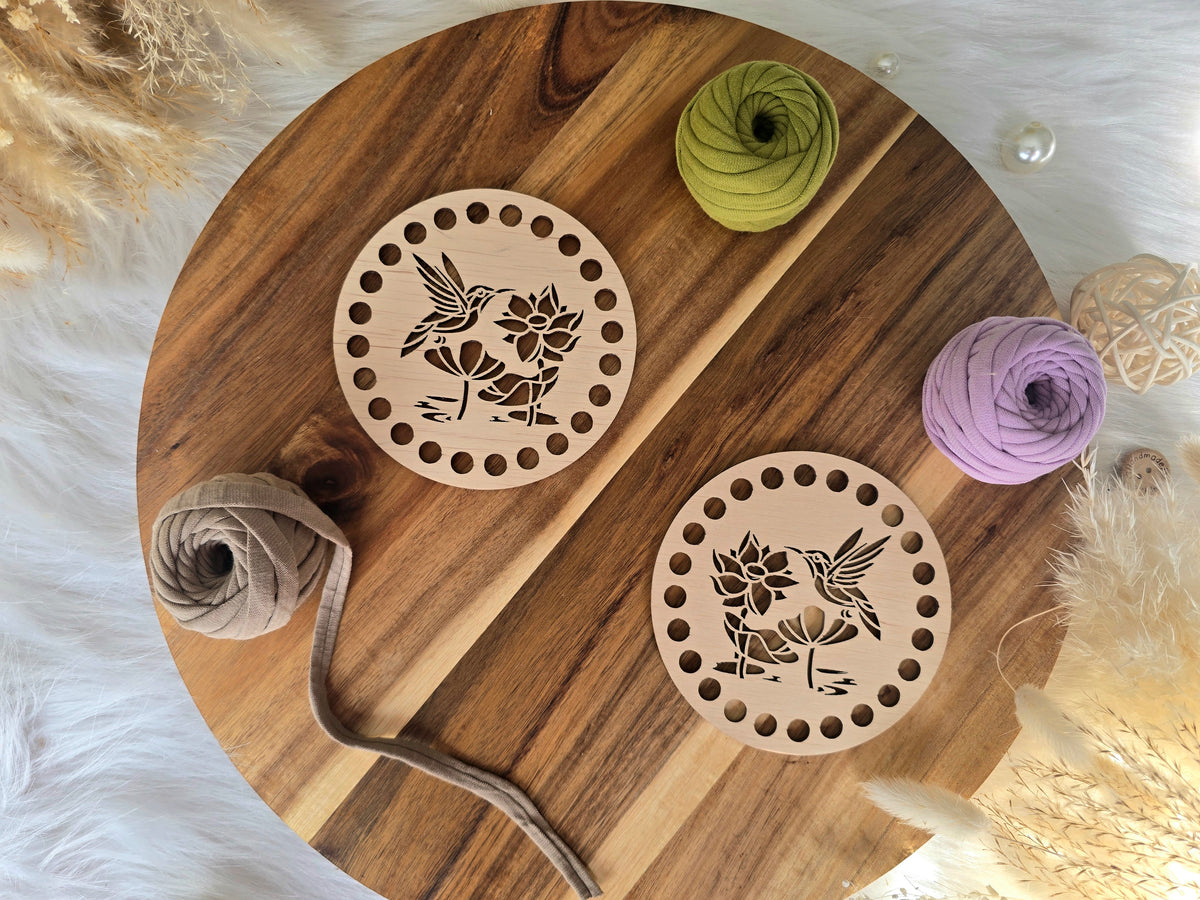Coaster crochet DIY Kit - make 2