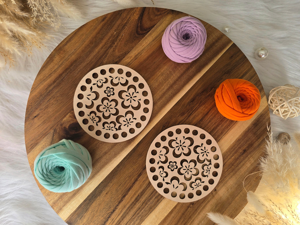 Coaster crochet DIY Kit - make 2